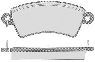 Комплект тормозных колодок, дисковый тормоз RAICAM купить