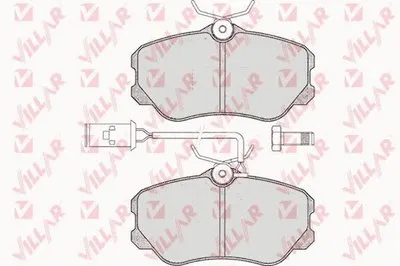 Комплект тормозных колодок, дисковый тормоз VILLAR купить