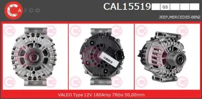 Генератор GENUINE SERIES CASCO купить