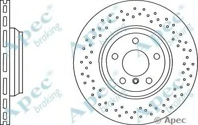 Тормозной диск APEC braking купить