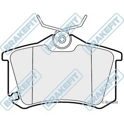 Комплект тормозных колодок, дисковый тормоз Brake Fit APEC braking купить