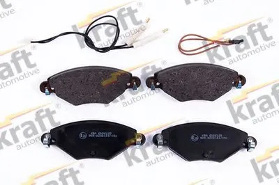 Комплект тормозных колодок, дисковый тормоз KRAFT AUTOMOTIVE купить