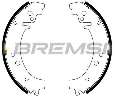 Комплект тормозных колодок BREMSI купить