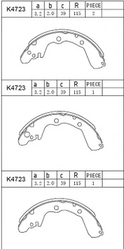 Комплект тормозных колодок ASIMCO купить