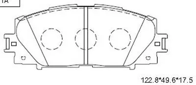 Комплект тормозных колодок, дисковый тормоз ASIMCO купить