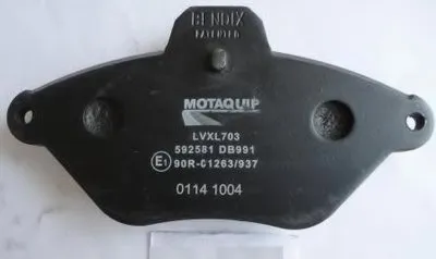 Комплект тормозных колодок, дисковый тормоз MOTAQUIP купить