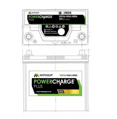 Стартерная аккумуляторная батарея Powercharge Plus MOTAQUIP купить