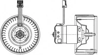 Вентиляция салона BEHR HELLA SERVICE HELLA купить
