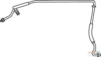 Трубопровод высокого давления, кондиционер BEHR HELLA SERVICE HELLA купить