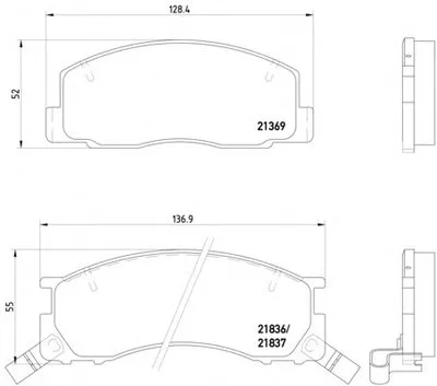 Комплект тормозных колодок, дисковый тормоз HELLA PAGID купить