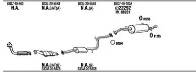Система выпуска ОГ WALKER купить