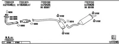 Система выпуска ОГ WALKER купить