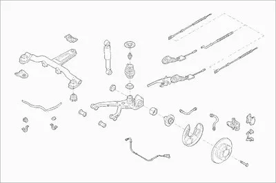 Рулевое управление; Подвеска колеса BOGE купить