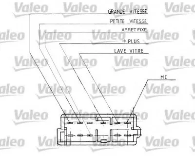 Выключатель на колонке рулевого управления VALEO купить