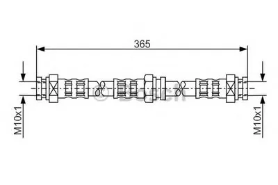 Тормозной шланг BOSCH купить