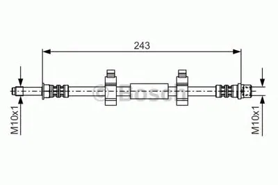 Тормозной шланг BOSCH купить