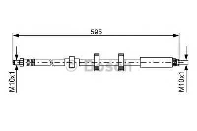Тормозной шланг BOSCH купить