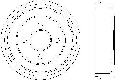 Тормозной барабан TEXTAR купить