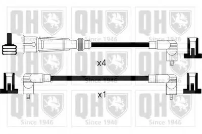 Комплект проводов зажигания CI QUINTON HAZELL купить