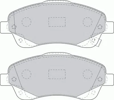 Комплект тормозных колодок, дисковый тормоз PREMIER FERODO купить