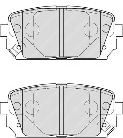 Комплект тормозных колодок, дисковый тормоз PREMIER FERODO купить