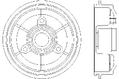 Тормозной барабан MINTEX купить