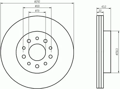 Тормозной диск MINTEX купить