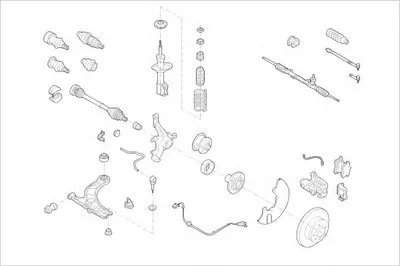 Подвеска колеса DELPHI купить