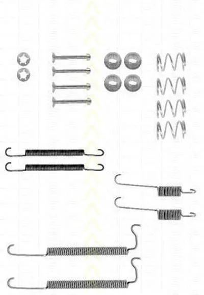 Комплектующие, тормозная колодка TRISCAN купить