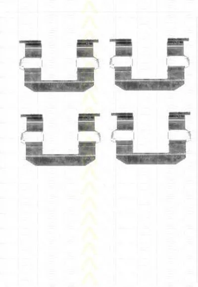 Комплектующие, колодки дискового тормоза TRISCAN купить