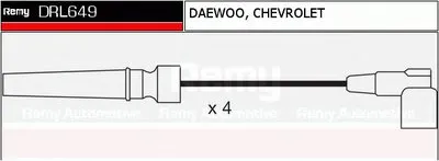 Комплект проводов зажигания Brand New REMY (Multiline) DELCO REMY купить