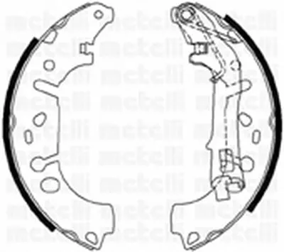 Комплект тормозных колодок METELLI купить