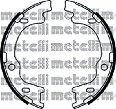 Комплект тормозных колодок, стояночная тормозная система METELLI купить