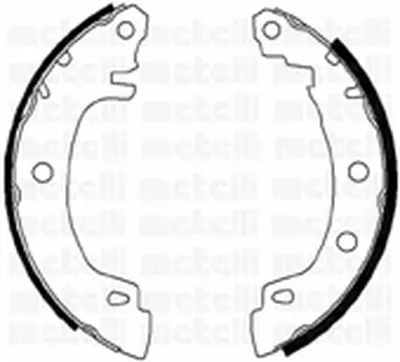 Комплект тормозных колодок METELLI купить