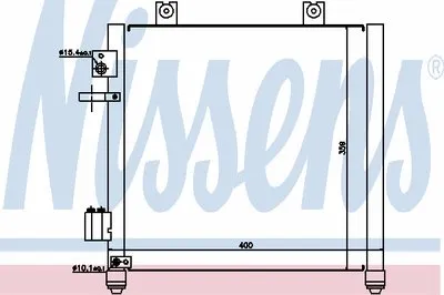 Конденсатор, кондиционер NISSENS купить