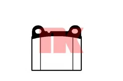 Комплект тормозных колодок, дисковый тормоз NK купить