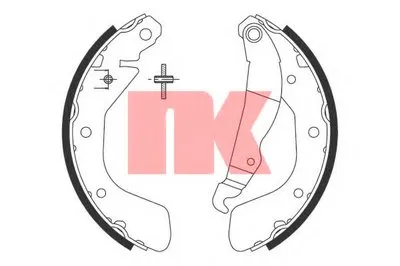 Комплект тормозных колодок NK купить