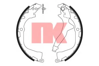 Комплект тормозных колодок NK купить