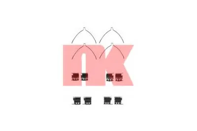 Комплектующие, колодки дискового тормоза NK купить