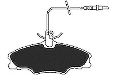 Комплект тормозных колодок, дисковый тормоз MAPCO купить