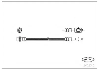 Тормозной шланг CORTECO купить