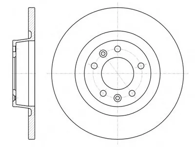 Тормозной диск REMSA купить