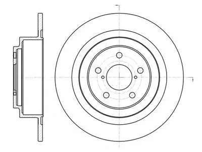 Тормозной диск REMSA купить
