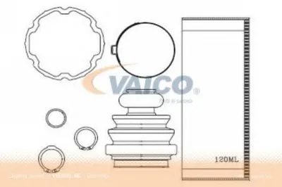 Комплект пылника, приводной вал premium quality MADE IN EUROPE VAICO купить