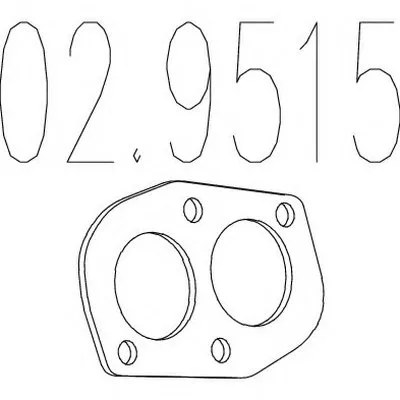 Прокладка, труба выхлопного газа MTS купить