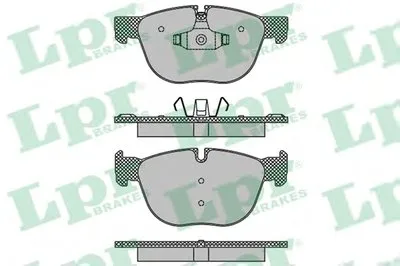 Комплект тормозных колодок, дисковый тормоз LPR купить