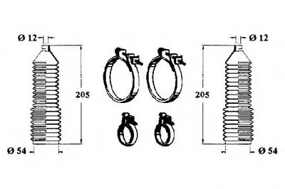 Комплект пылника, рулевое управление OCAP купить