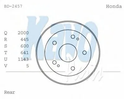 Тормозной барабан KAVO PARTS купить
