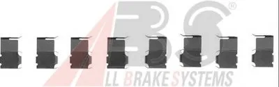 Комплектующие, колодки дискового тормоза A.B.S. купить