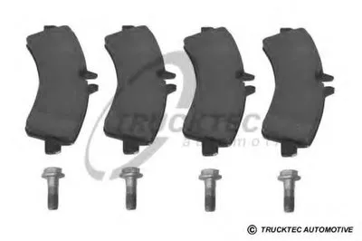 Комплект тормозных колодок, дисковый тормоз TRUCKTEC AUTOMOTIVE купить